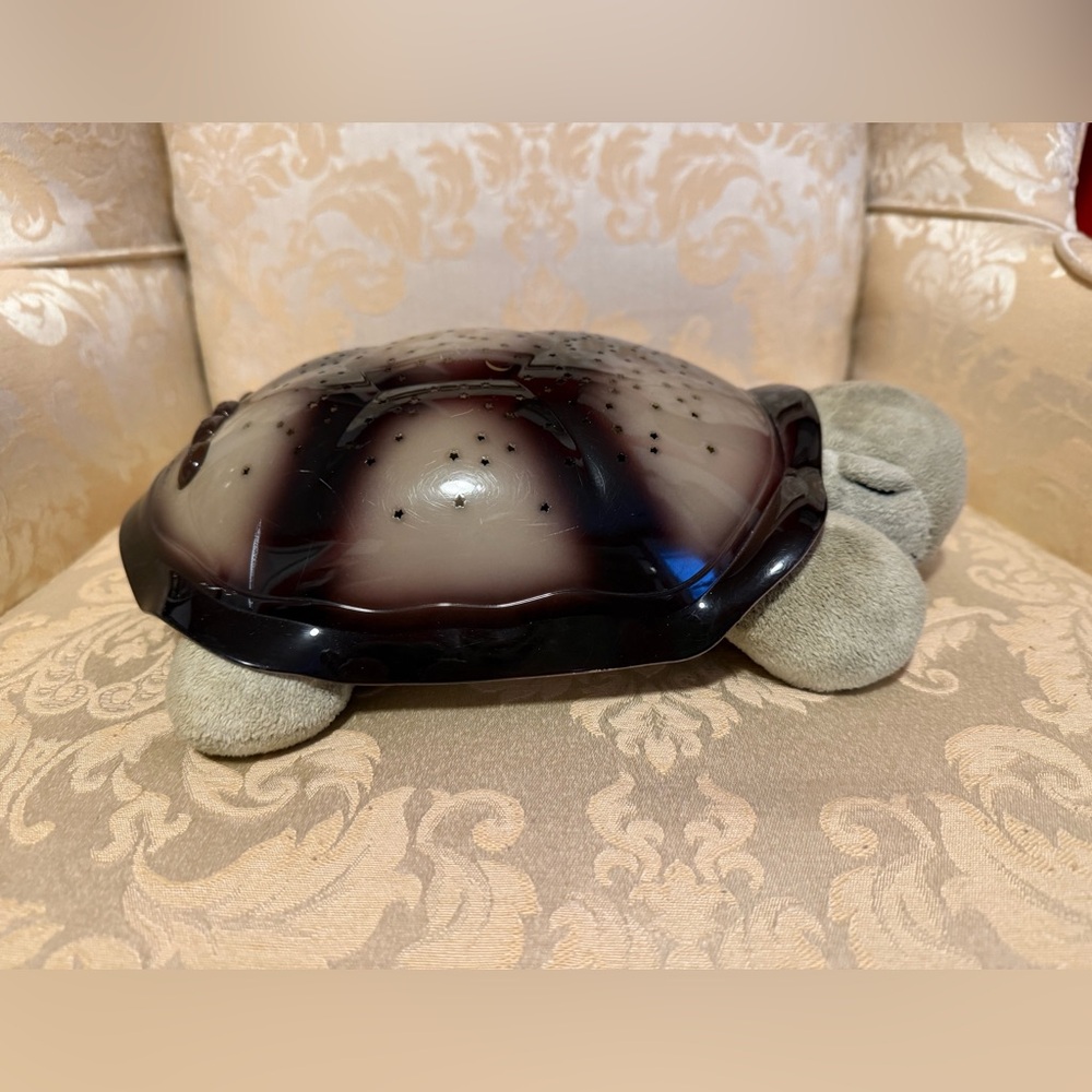 Cloud B Twilight Plush Turtle Constellation LED Night Lights, Green, Blue, Amber